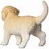 Фигурка – щенок Голден ретривер, размер 5 х 2 х 3 см.  - миниатюра №1